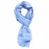 Fendi stola donna in seta e lurex jacquard grigio asfalto con doppio logo F new zucca