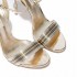 Casadei sandalo donna Techno Blade Selene in tessuto glitter