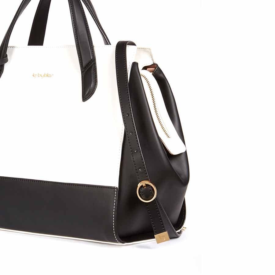 By Byblos borsa donna a braccio in eco pelle L.A. color block