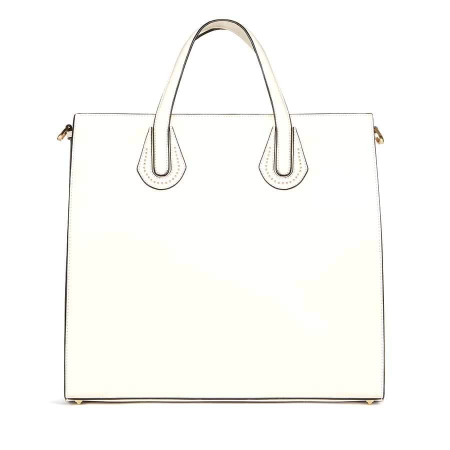By Byblos borsa donna shopping in eco pelle Helena borchie