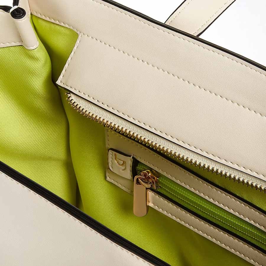 By Byblos borsa donna shopping in eco pelle Helena borchie