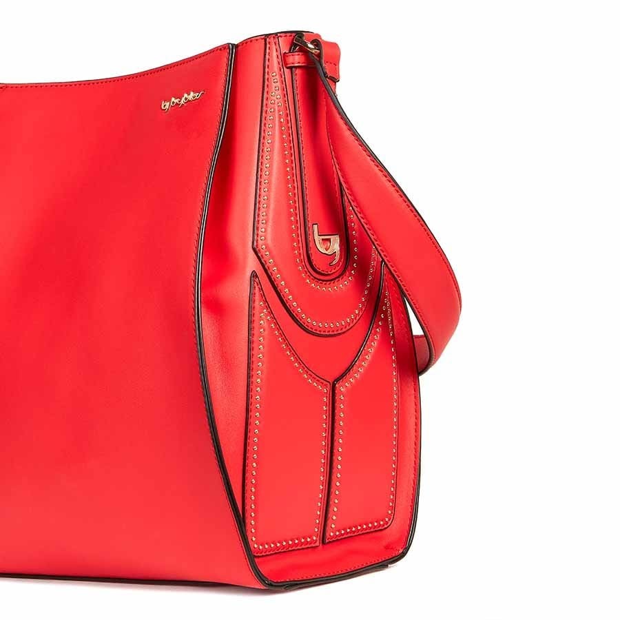 Byblos borsa donna a spalla hobo eco pelle Helena tinta unita