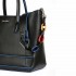 By Byblos borsa donna a mano tote eco pelle Saint Louis bordi contrasto