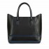 By Byblos borsa donna a mano tote eco pelle Saint Louis bordi contrasto