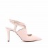 Carmens sandalo chanel donna tacco pelle nude