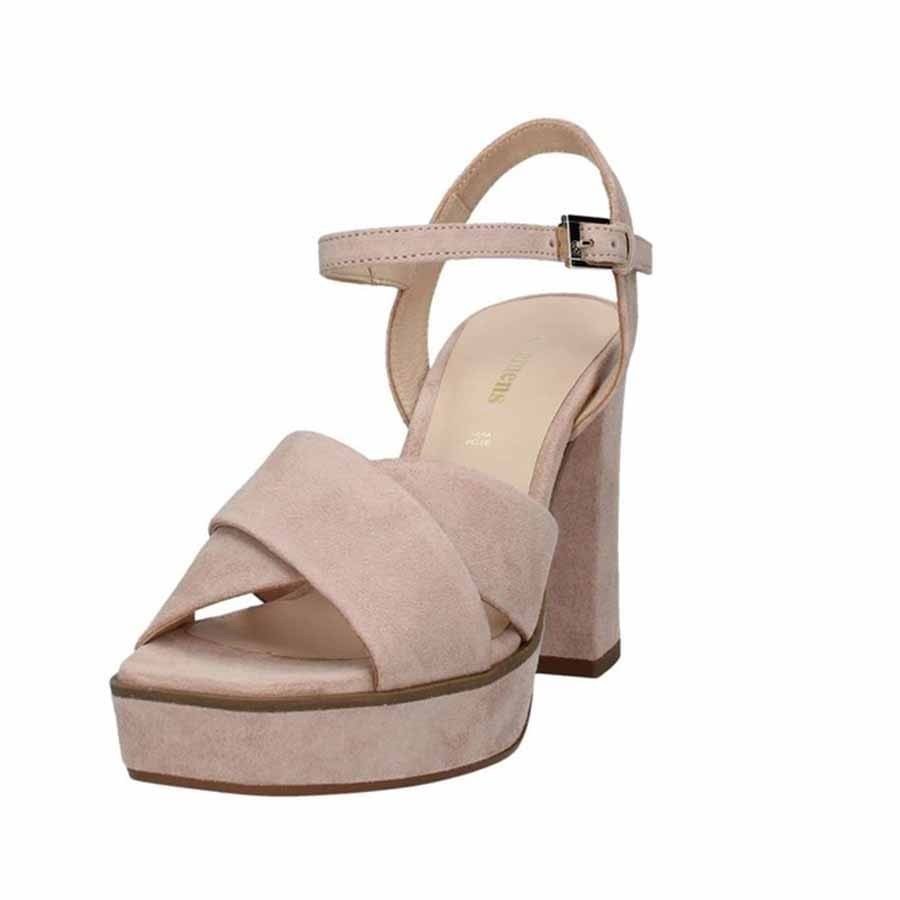 Carmens sandalo donna camoscio quarzo plateau Amy