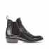 Dei colli stivaletto donna beatles pelle nero particolari multicolor contrasto