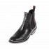 Dei colli stivaletto donna beatles pelle nero particolari multicolor contrasto