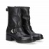 Carmens stivale donna bike pelle nero