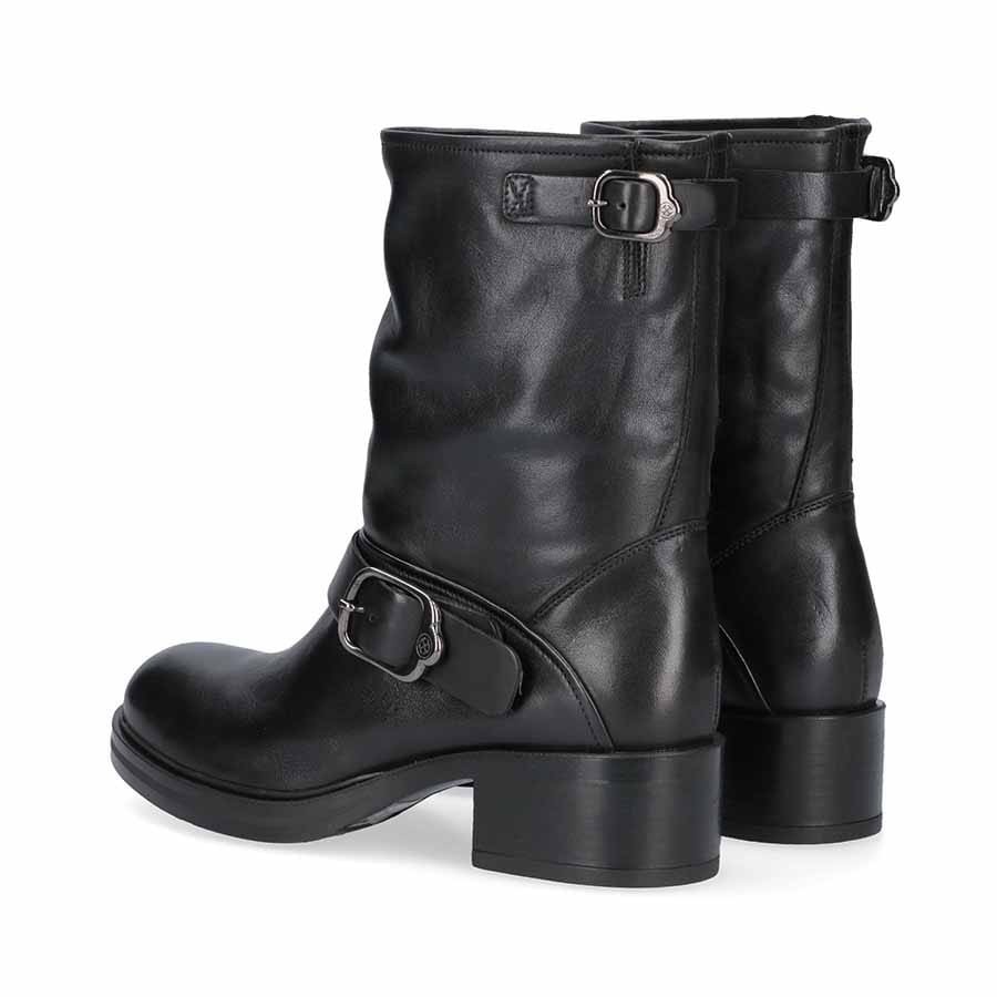 Carmens stivale donna bike pelle nero