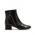 Carmens stivaletto pelle nero zip esterna