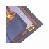Fendi foulard donna seta stampa two bags blu