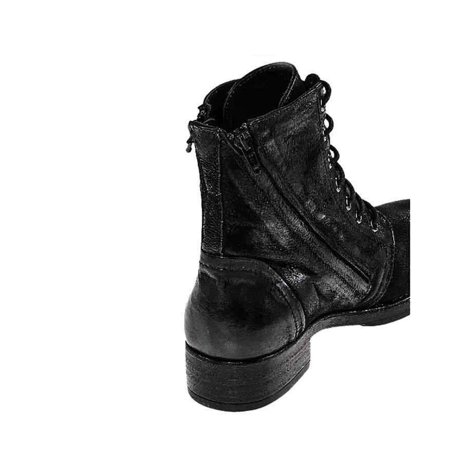 Dei colli anfibio donna pelle nero Wood
