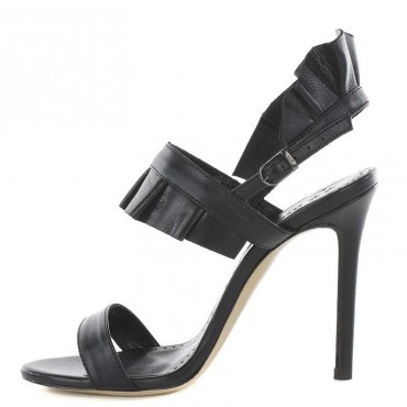 Marc Ellis MA344 Sandals black calf leather 