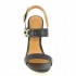 Marc Ellis MA309 Sandalo in nappa nera
