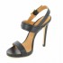 Marc Ellis MA309 Sandalo in nappa nera
