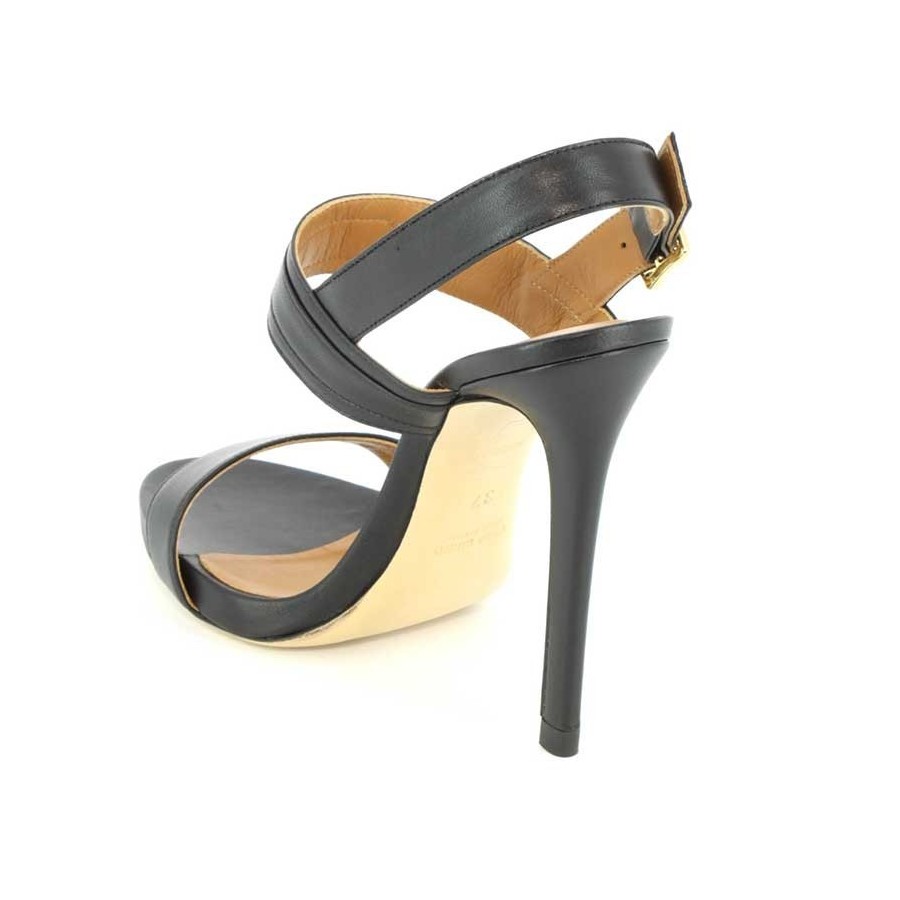 Marc Ellis MA309 Sandalo in nappa nera