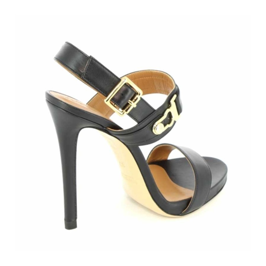 Marc Ellis MA309 Sandalo in nappa nera