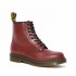 Dr.Martens anfibio donna 1460 Smooth Cherry Red 8 Eye Z Welt