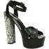 Tiffi p23 sandalo nero naturale