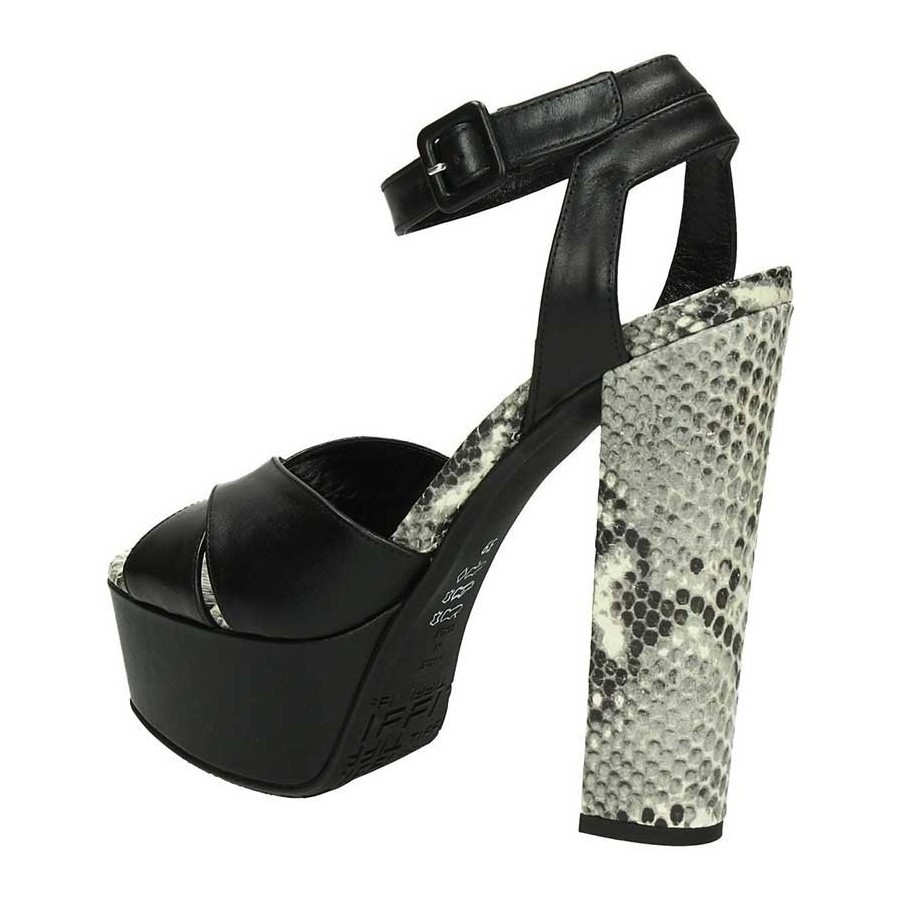 Tiffi p23 sandalo nero naturale