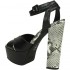 Tiffi p23 sandalo nero naturale