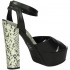 Tiffi p23 sandalo nero naturale