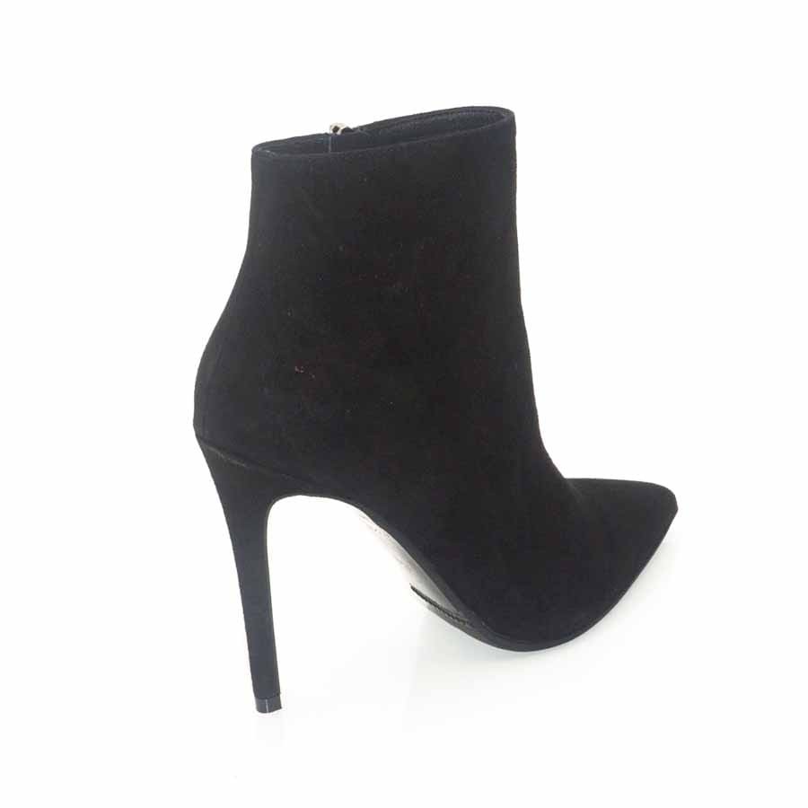 Rago collection tronchetto donna camoscio nero tacco