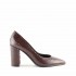 Rago collection decolte donna pelle stampa pitone bordeaux