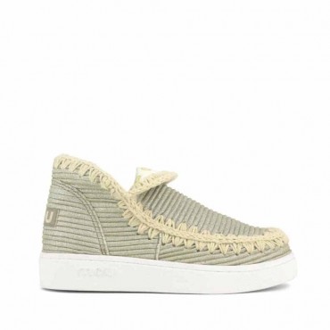 Mou mini eskimo tronchetto donna sneaker tessuto GLPLA