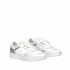 Crime London sneaker low top off court pelle bianca