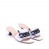 Rago collection mule scalzato pelle catena