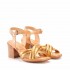 Lemarè sandalo tubolari incrocio metallic Elisabette