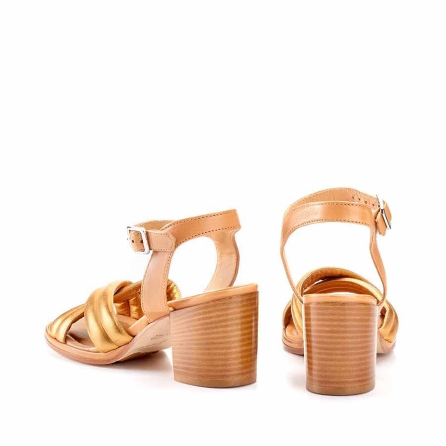 Lemarè sandalo tubolari incrocio metallic Elisabette