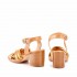 Lemarè sandalo tubolari incrocio metallic Elisabette