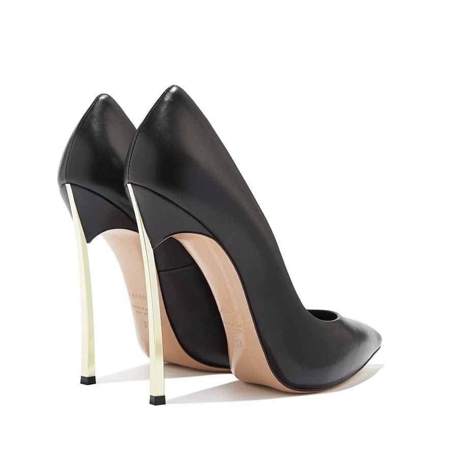 Casadei decoltè donna Blade pelle minorca nera