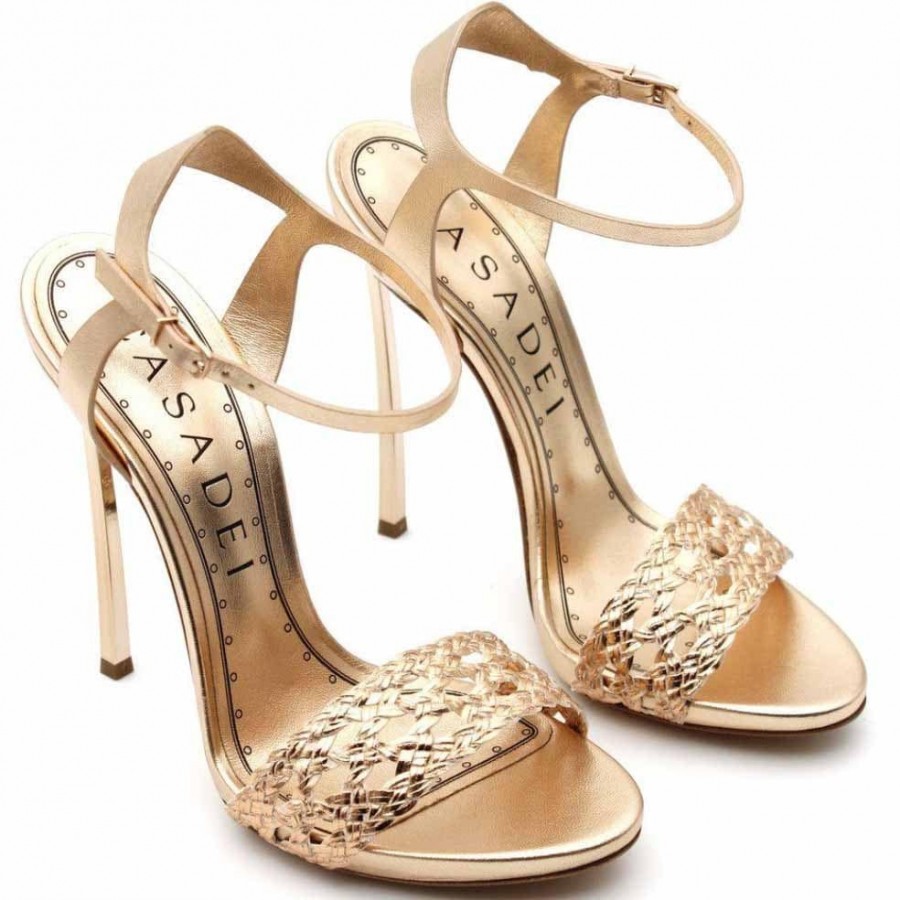 Casadei sandalo donna Versilia Blade golden