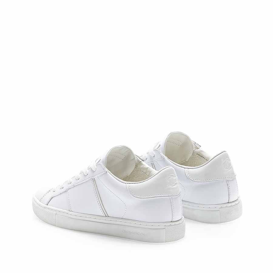 Crime London sneaker Low Top essential pelle bianco