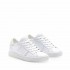 Crime London sneaker Low Top essential pelle bianco
