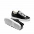 Crime London sneaker Low Top essential pelle nero