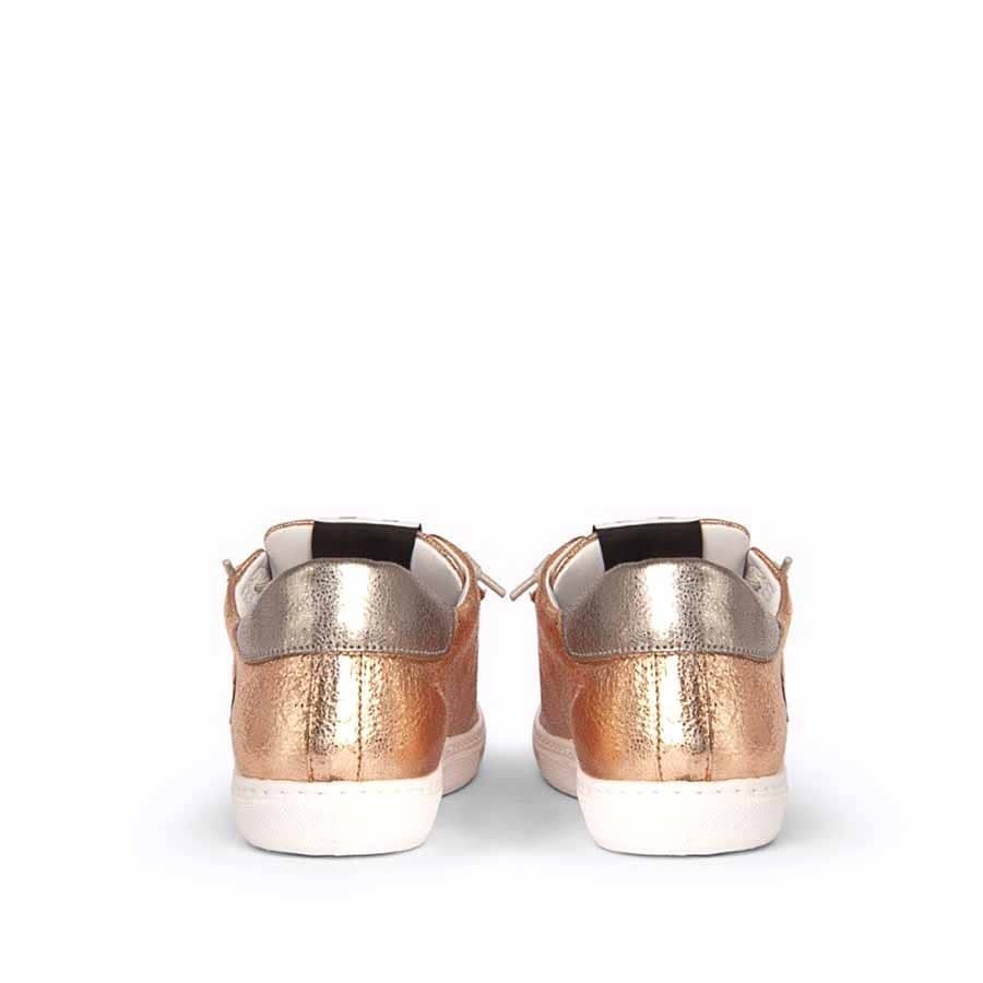 2 Star sneaker donna Low Princess pelle laminata