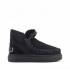Mou eskimo sneaker Bold donna montone nero glitter logo