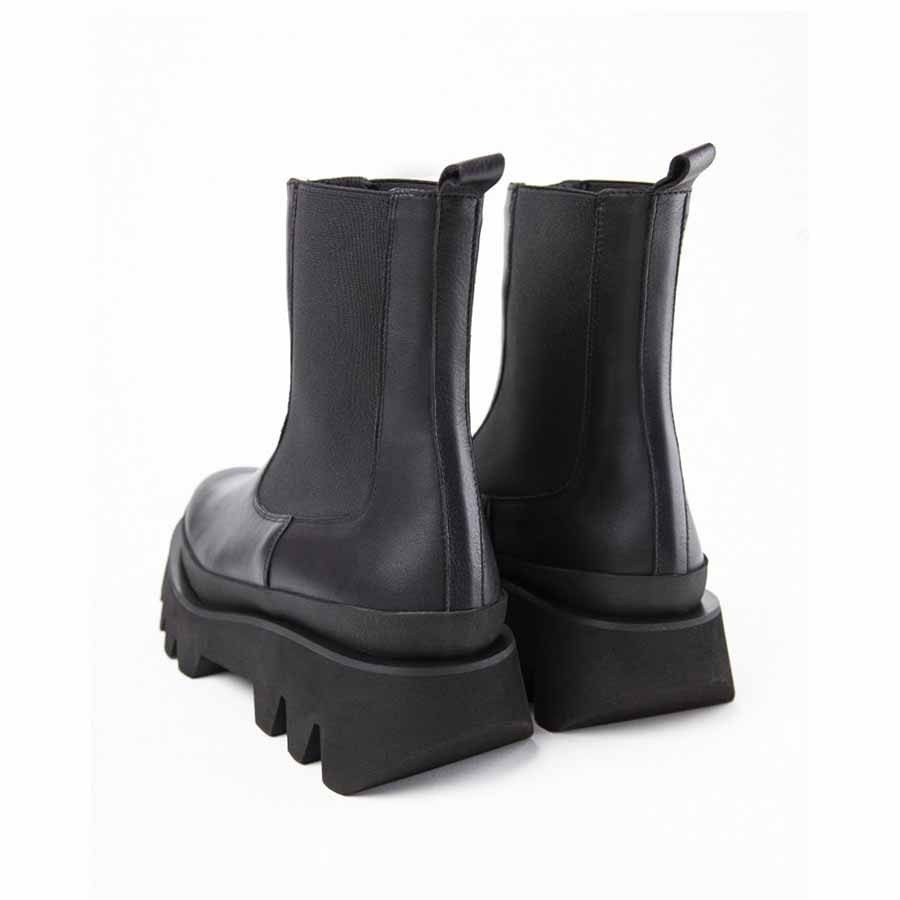 Paloma Barcelò stivaletto donna pelle Bianca napasoft Black
