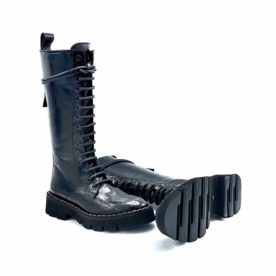 Rago collection anfibio donna pelle nero