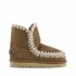 Mou eskimo 18 tronchetto donna montone Glitter logo cognac Cog