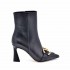 Rago collection tronchetto donna pelle morsetto