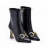 Rago collection tronchetto donna pelle morsetto
