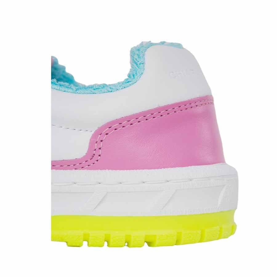 Chiara Ferragni sneakers CF1 white pink green