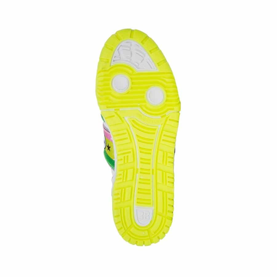 Chiara Ferragni sneakers CF1 white pink green