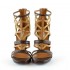 Tiffi sandalo donna Q33-SNAKE-NOCE